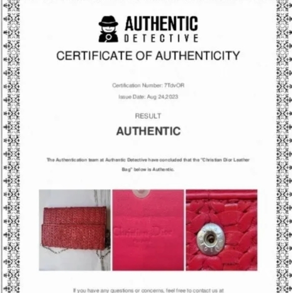 Dior Lambskin Braided Leather WOC/Crossbody - Picture 15 of 17